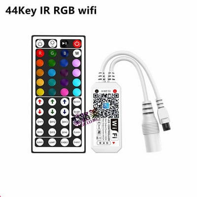Magic Home Mini RGB RGBW RGBCCT WiFi kontroller DC5-24V 2812 2811 RGB LED-riba valguse ajastus 16 miljonit värvi nutitelefoni juhtimine