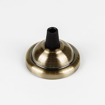 ASECLINA Baza lămpii Retro Vintage Plafon antic Suport lampă Fier galvanizat e27 Accesoriu pentru lumina suspendată pentru decorarea casei