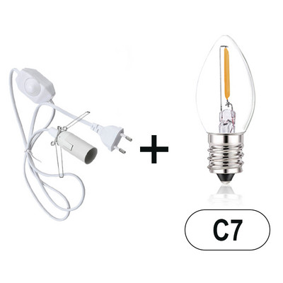 Cablu de alimentare de 1,8 m Sârmă cu întrerupător reglabil Clip metalic E14 Soclu pentru lămpi Suport lămpi suspendate Cablu cu priză UE pentru lămpi cu sare de rocă