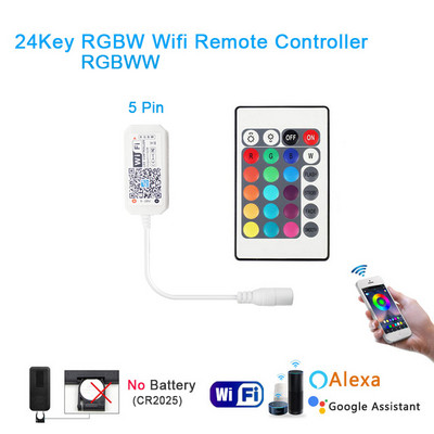 Bluetooth glazbeni LED kontroler 24 tipke LED IR 44 tipke Kontroler Dimmer LED svjetla IR daljinski upravljač DC12V za RGB božićnu LED traku