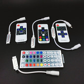 3528 5050 RGB LED-ribavalgusti Mini 11/17/44 võtmega IR-kaugjuhtimispuldi jaoks