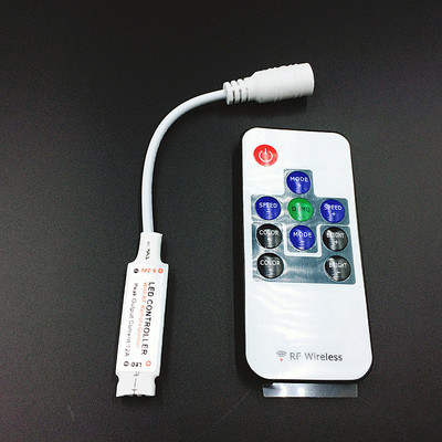 3528 5050 RGB LED-ribavalgusti Mini 11/17/44 võtmega IR-kaugjuhtimispuldi jaoks