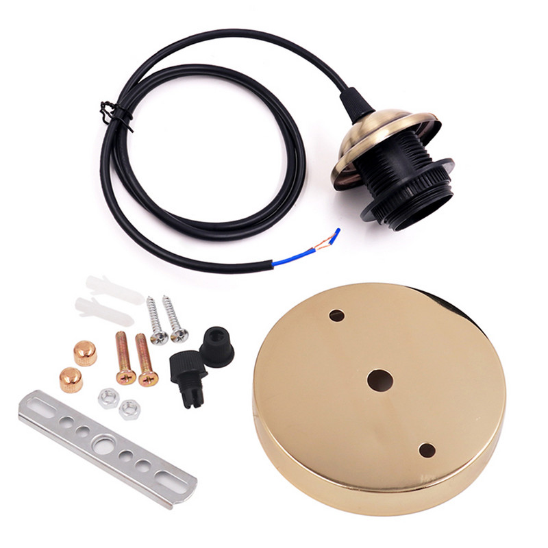 AC 220V Vintage Λαμπτήρας Edison Βάση E27 Socket Λαμπτήρας οροφής Κρεμαστό φωτιστικό για ρετρό πυρακτωμένη διακόσμηση σπιτιού