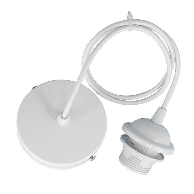 AC 220V Vintage Λαμπτήρας Edison Βάση E27 Socket Λαμπτήρας οροφής Κρεμαστό φωτιστικό για ρετρό πυρακτωμένη διακόσμηση σπιτιού