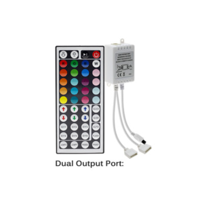 LED 44 Key Controller 4 Pin Connector IR Control 5050 RGB Light Tape Universal Remote Controller for rgb LED Strip Light DC12V