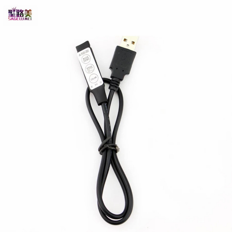 5V 12V 24 V Volt USB IR RF Remote RGB Controller 3 17 24 44 Key Remote Wireless For 3528 2835 5050 LED Strip Lights Tape Κορδέλα