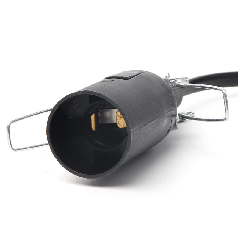 1,8 m toitejuhe E14 E27 pistikupesa lambi alus koos lüliti juhtmega ripp-LED-pirni riputuslambi vedrustuse hoidiku EU pistik