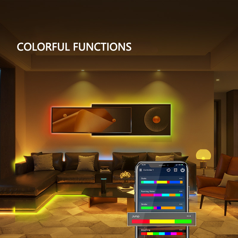 Magic Home Wifi LED RGB / RGBW Controller DC12V MINi Wifi + 24 RF τηλεχειριστήριο κλειδιού για ταινία LED RGB / RGBW