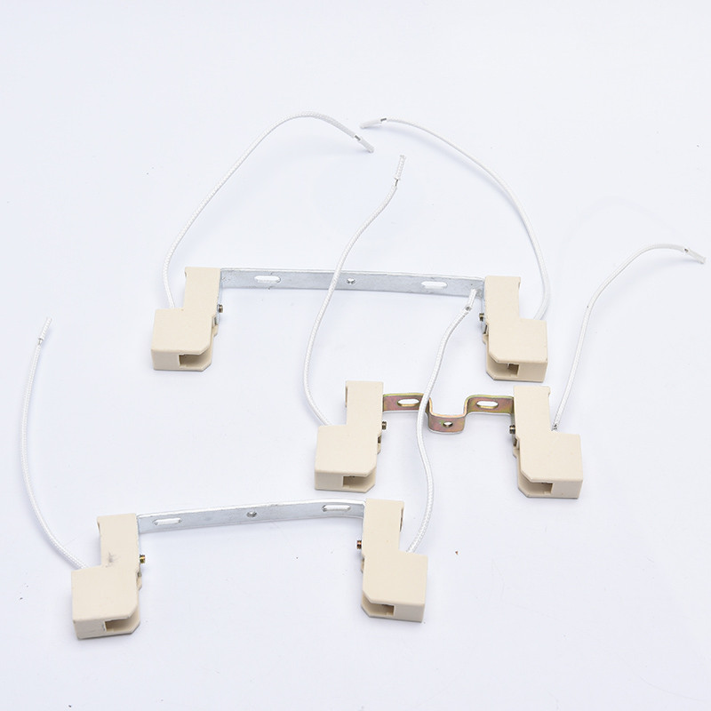 78/118/189mm R7S Flood halogeninė lemputė Keraminės lempos pagrindo laikiklis Adapterio lizdas R7S lempų laikikliai scenos žibintų laikiklis