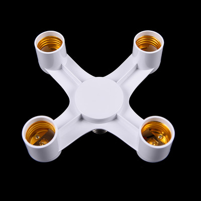 3/4/5 In 1 E27 Bub Adapter Splitter Κρεμαστό φωτιστικό βάσης βάσης βιδωτό φωτιστικό