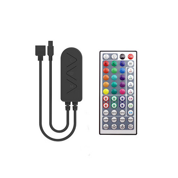 Ehome Light Bluetooth Rgb Controller DC 5-24V Rgb Led Tape Controller Вграден MIC Music Sync Control 5050 2835 Led Lights Strip
