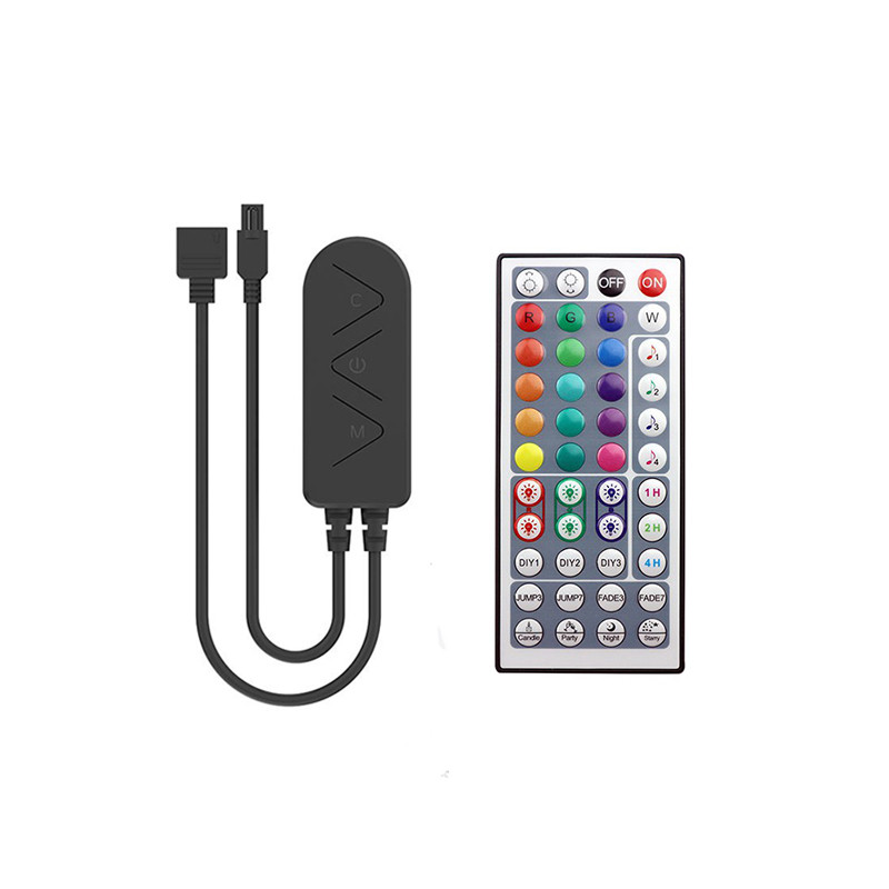 Ehome Light Bluetooth Rgb Controler DC 5-24V RGB Led bandă Controler MIC încorporat Control sincronizare muzică 5050 2835 Bandă de lumini LED