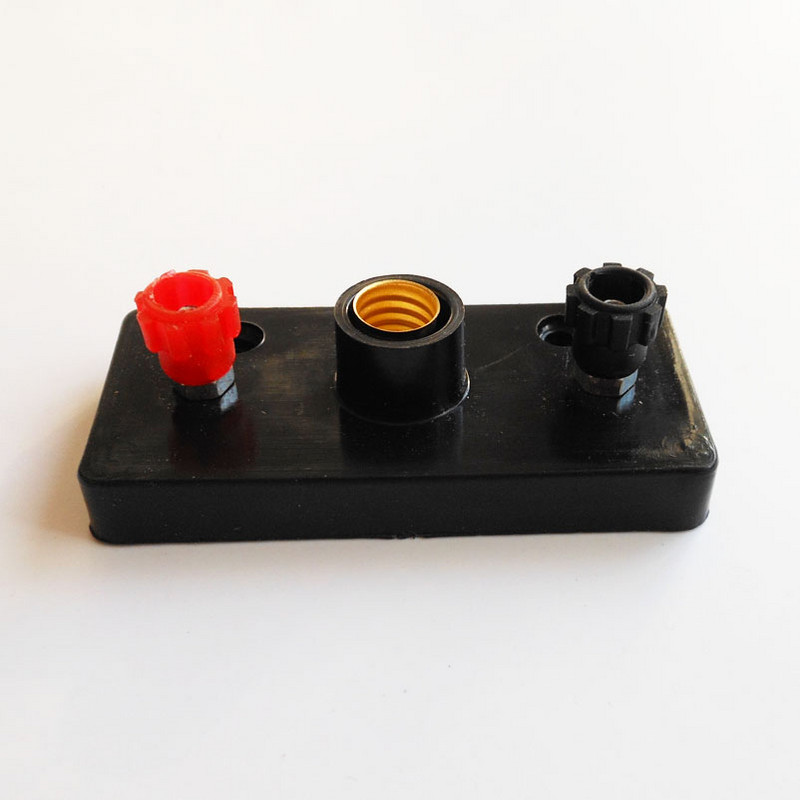 E10 skrūvējamas mazas spuldžu pamatnes Elektrība fizikālo eksperimentu instruments aprīkojums skola mācību mazo spuldžu turētājs