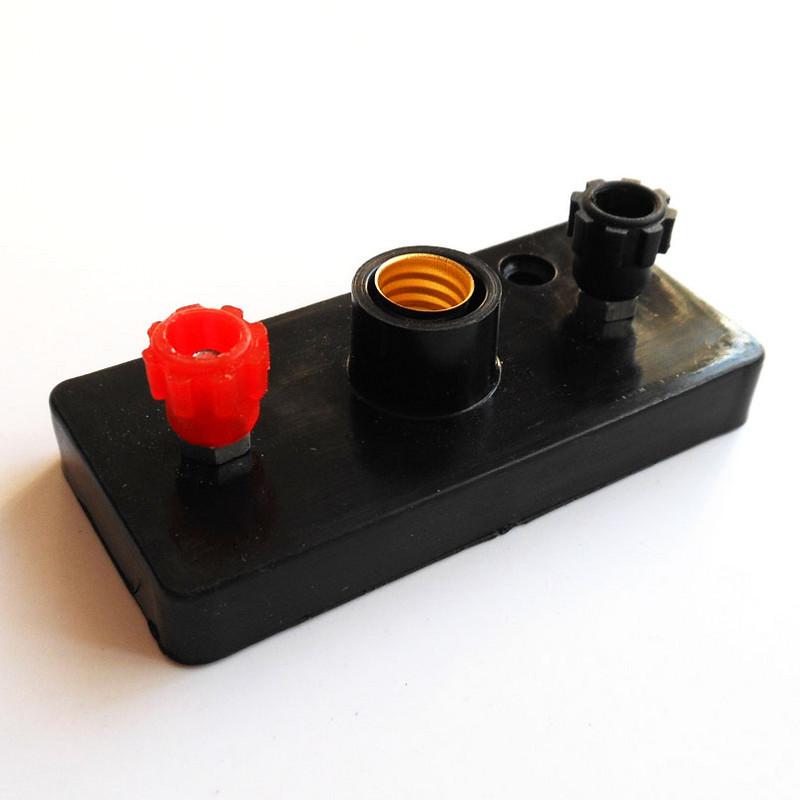 E10 skrūvējamas mazas spuldžu pamatnes Elektrība fizikālo eksperimentu instruments aprīkojums skola mācību mazo spuldžu turētājs