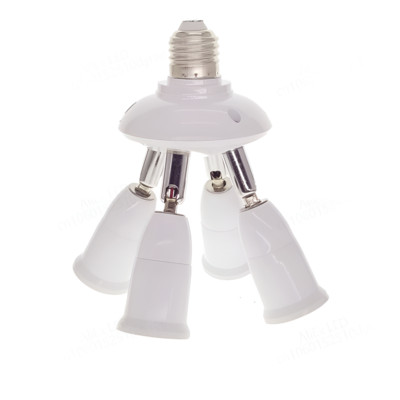 Suport bec LED E27 TO E14 2 in 1/3 in 1/4 in 1/5 in 1 E27 Divizor soclu de baza Soclu pentru bec LED Suport adaptor bec