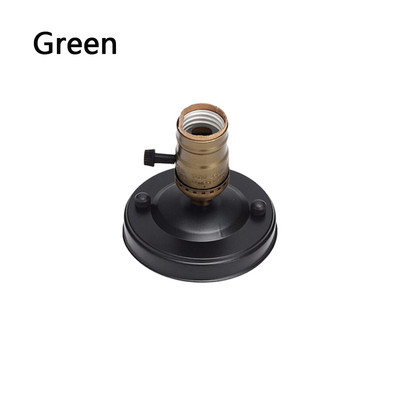 E27 E26 Pätica žiarovky Galvanicky pokovovaná hliníková Vintage Retro Antique Edison Stropná skrutka na žiarovku Objímka žiarovky s vypínačom