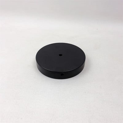 E27 Επιτραπέζια Μεταλλικές βάσεις φωτιστικού Στήριγμα με κεντρική οπή 10mm και πλαϊνή οπή διπλωμένη άκρη προς τα μέσα 10mm για επιτραπέζιο φωτιστικό Αξεσουάρ 12cm