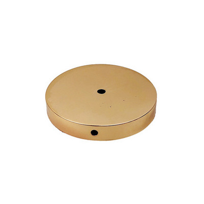 E27 Επιτραπέζια Μεταλλικές βάσεις φωτιστικού Στήριγμα με κεντρική οπή 10mm και πλαϊνή οπή διπλωμένη άκρη προς τα μέσα 10mm για επιτραπέζιο φωτιστικό Αξεσουάρ 12cm