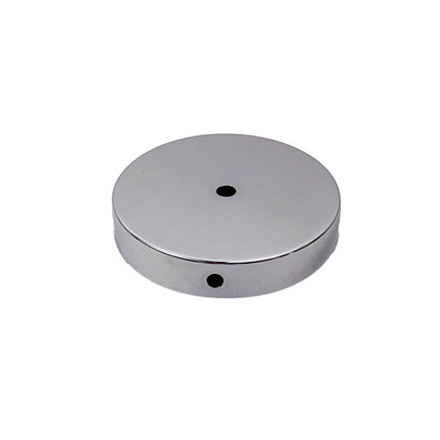 E27 Επιτραπέζια Μεταλλικές βάσεις φωτιστικού Στήριγμα με κεντρική οπή 10mm και πλαϊνή οπή διπλωμένη άκρη προς τα μέσα 10mm για επιτραπέζιο φωτιστικό Αξεσουάρ 12cm