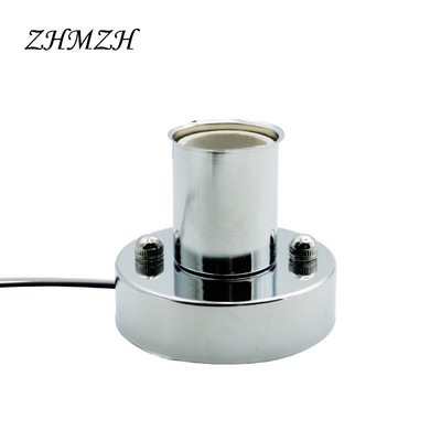 Objímka na lampu E27, otočná o 180 stupňov, stropná doska E14, železná závesná základňa, vysokoteplotná keramická skrutka pre žiarovku