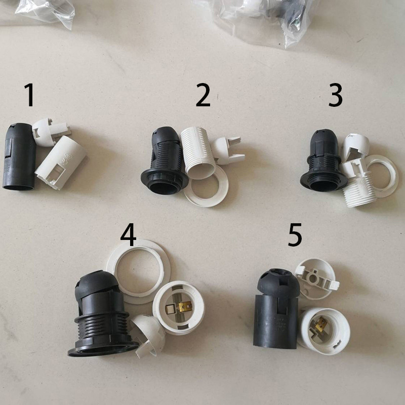 Βίδα E14 E27 M10 Λάμπα Led Λάμπα Βάσης Καπάκι τροφοδοσίας Ηλεκτρικό κρεμαστό Πρίζα Λαμπτήρα Σκίασης 220V 110v