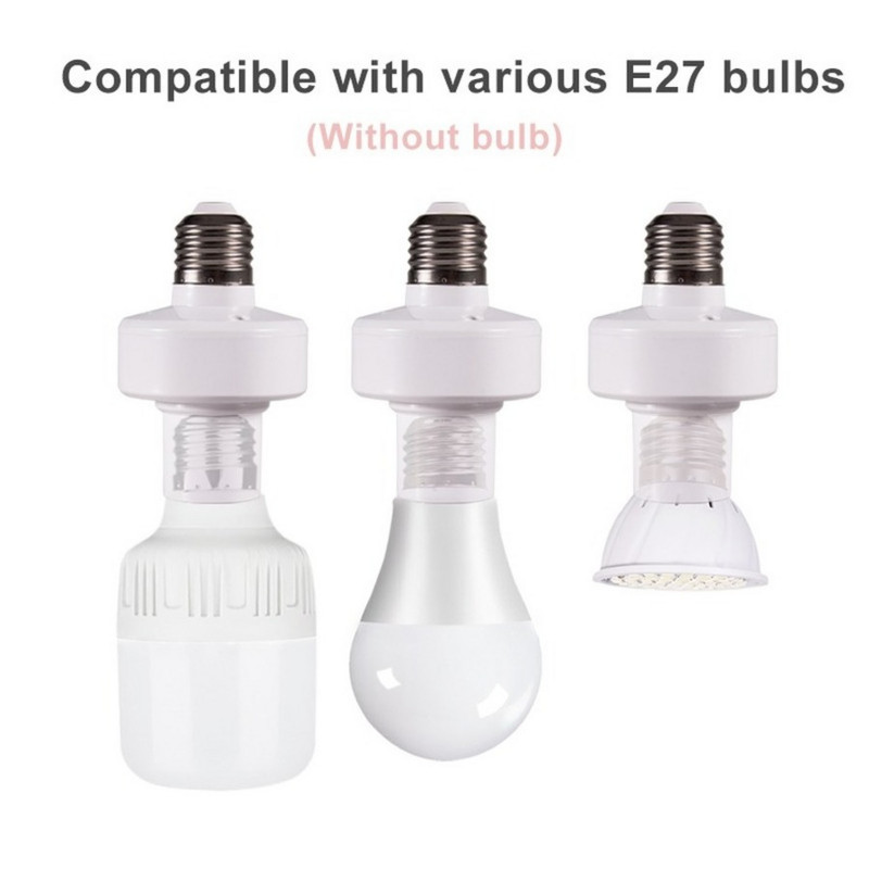 Belaidis nuotolinio valdymo pultas išmanusis laikmačio jungiklis E27–E27 lempos laikiklis 220V/110V namas kelių šviesų jungiklis kambario miegamojo laikmačio jungiklis