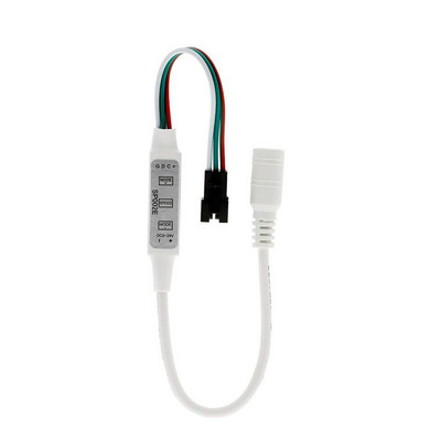 DC5V-24V WS2812B WS2811 LED Controller USB Mini 3 taste pentru Pixel LED Strip Light SP002E SK6812 COB SMD Bandă lumini Dimmer
