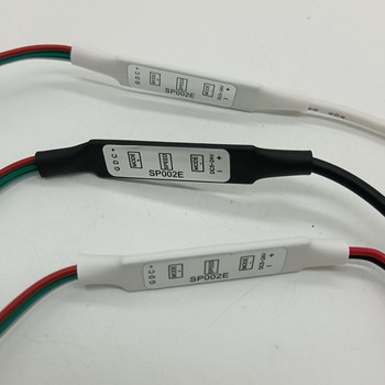 WS2812B WS2811 RGB контролер за светодиодна лента USB/3Pin Snap-in JST конектор Mini 3 клавиша за Pixel Light DC5V-24V