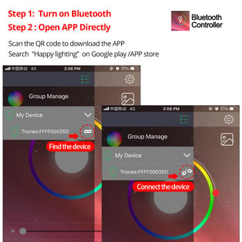 RGB RGBW Bluetooth LED контролер USB / 24 клавиша / 40 клавиша IR дистанционно управление / APP контрол за RGB / RGBW / RGBWW LED лента