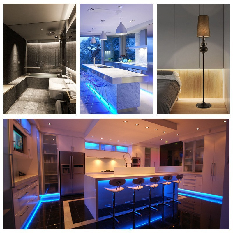 Bandă de lumină LED Controler RGB fără fir compatibil Bluetooth pentru control APP DC USB 5V - 24V Muzică 5050 Bandă luminoasă colorată