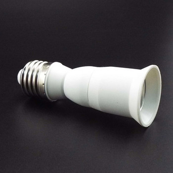 95 mm E27 до E27 цокъл LED крушка Основа на лампата Държач Винт Преобразувател Разширете удължителя Адаптер Преобразувател