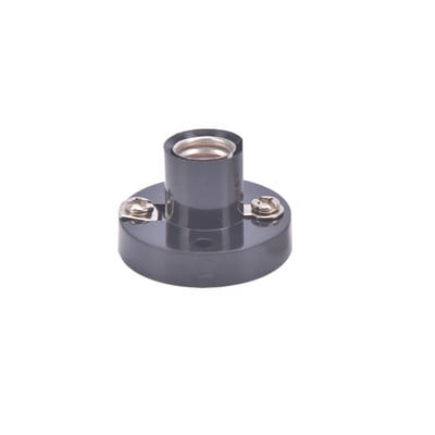 UUS E10 kruvihoidik DIY lamedad lambialused Füüsika Elektrilised helmed Testosad Must valge ABS-lambihoidja