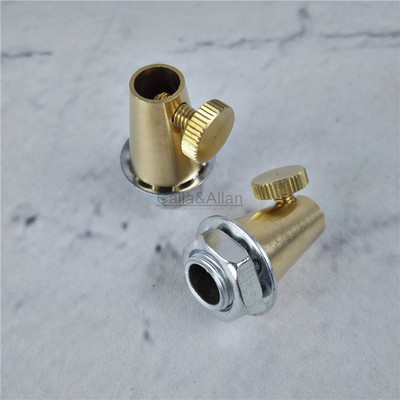 2 τεμάχια λαβές καλωδίων από ορειχάλκινο υλικό υψηλής ποιότητας λαβές καλωδίων από χάλκινο κορδόνι μεταλλικές λαβές σύρμα κλειδαριά ορείχαλκος ανακούφιση καταπόνησης DIY μέρη φωτισμού