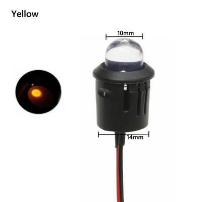 5-50 τμχ Μαύρο Πλαστικό 3mm 5mm 8mm 10mm Λάμπα LED Δίοδος Βάση Μαύρο κλιπ Bezel Socket Βάση Χρήσιμη βάση LED Διόδου Μαύρο κλιπ