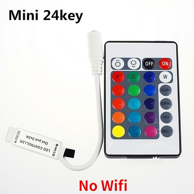 Smart Life LED Wifi RGB-kontroller LED-ribavalgustiga ühilduva Alexa Google Home'i infrapuna-Bluetooth LED-neoon RGB-kontrolleri jaoks