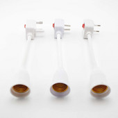 Υποδοχή λαμπτήρα E27 E27 Υποδοχή φωτιστικού με διακόπτη EU US UK Βάση λάμπας με βύσμα Λαμπτήρας εξοικονόμησης ενέργειας Επιτραπέζιο φωτιστικό LED Βάση Led