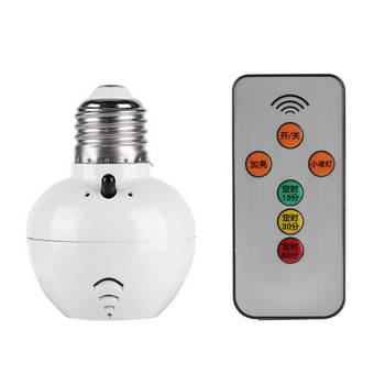 Безжично дистанционно управление E27 Смяна на гнездо за лампа за LED крушки Аксесоари за осветление