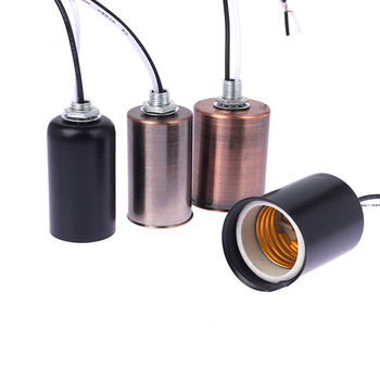 E27 E14 Κεραμικό βιδωτό φως βάσης φωτιστικό υποδοχή LED λαμπτήρων με νήματα Κατάλληλο για κρυστάλλινους λαμπτήρες λαμπτήρες κεριών Ευρωπαϊκές λάμπες Νέο