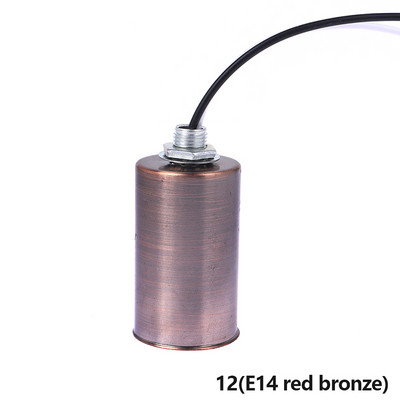 E27 E14 Κεραμικό βιδωτό φως βάσης φωτιστικό υποδοχή LED λαμπτήρων με νήματα Κατάλληλο για κρυστάλλινους λαμπτήρες λαμπτήρες κεριών Ευρωπαϊκές λάμπες Νέο