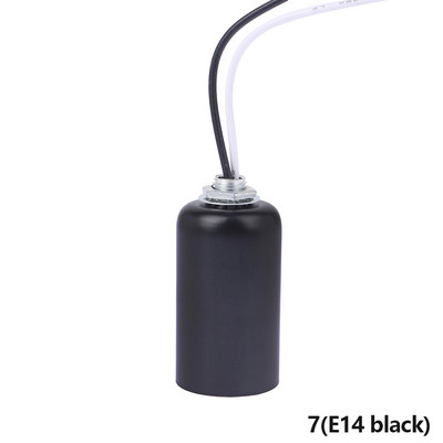 E27 E14 Κεραμικό βιδωτό φως βάσης φωτιστικό υποδοχή LED λαμπτήρων με νήματα Κατάλληλο για κρυστάλλινους λαμπτήρες λαμπτήρες κεριών Ευρωπαϊκές λάμπες Νέο