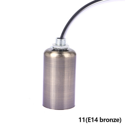 E27 E14 Κεραμικό βιδωτό φως βάσης φωτιστικό υποδοχή LED λαμπτήρων με νήματα Κατάλληλο για κρυστάλλινους λαμπτήρες λαμπτήρες κεριών Ευρωπαϊκές λάμπες Νέο