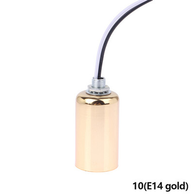 E27 E14 Κεραμικό βιδωτό φως βάσης φωτιστικό υποδοχή LED λαμπτήρων με νήματα Κατάλληλο για κρυστάλλινους λαμπτήρες λαμπτήρες κεριών Ευρωπαϊκές λάμπες Νέο