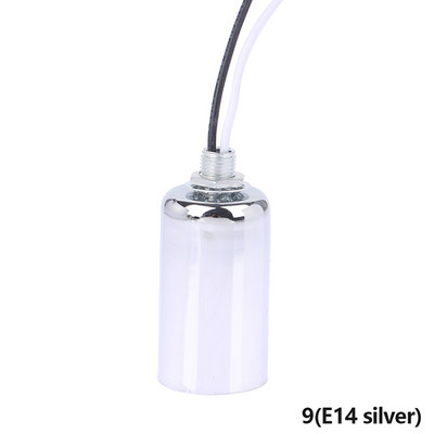 E27 E14 Κεραμικό βιδωτό φως βάσης φωτιστικό υποδοχή LED λαμπτήρων με νήματα Κατάλληλο για κρυστάλλινους λαμπτήρες λαμπτήρες κεριών Ευρωπαϊκές λάμπες Νέο