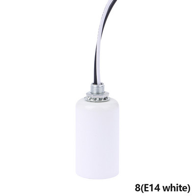 E27 E14 Κεραμικό βιδωτό φως βάσης φωτιστικό υποδοχή LED λαμπτήρων με νήματα Κατάλληλο για κρυστάλλινους λαμπτήρες λαμπτήρες κεριών Ευρωπαϊκές λάμπες Νέο