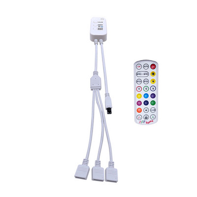 5 V 12 V 24 V LED 5050 2835 RGB kontrolleri lüliti 2 3 4 in 1 Juhtmega muusika Bluetooth kaugjuhtimispuldi lülituskaabel RGB lintvalgusti jaoks