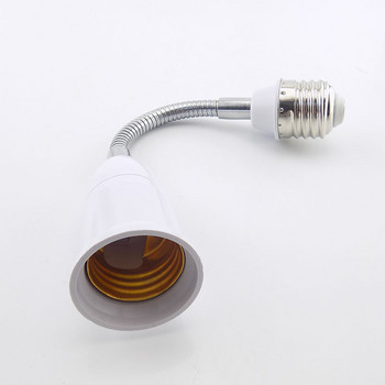 18 28 38 48 58cm E27 Гъвкава LED крушка Основа Конвертори E27 към E27 Щепсел Щепсел Удължителен кабел Адаптер за стойка за стенна лампа