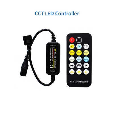 12V 4Pin RGB 24V 5Pin Ελεγκτής LED 14Key 5V 28Key RF Τηλεχειριστήριο για μονόχρωμα CCT RGB RGBW RGBCCT LED strip tape φώτα