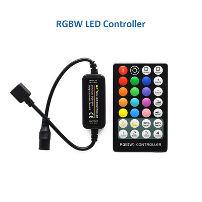 12V 4Pin RGB 24V 5Pin Ελεγκτής LED 14Key 5V 28Key RF Τηλεχειριστήριο για μονόχρωμα CCT RGB RGBW RGBCCT LED strip tape φώτα