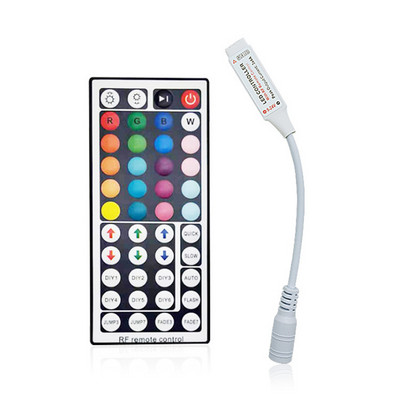 DC12V RGB LED Strip Controller IR/RF Τηλεχειριστήριο 3 πλήκτρων Προσαρμόστε το χρώμα του φωτός για SMD5050 SMD2835 LED Strip Tape Light