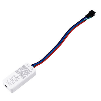 WS2812B SK6812RGB SK6812RGBW Bluetooth SP110E мини контролер, поддържа ВСИЧКИ LED ленти/модул светлина/панел/низ, приложение за IOS/Android